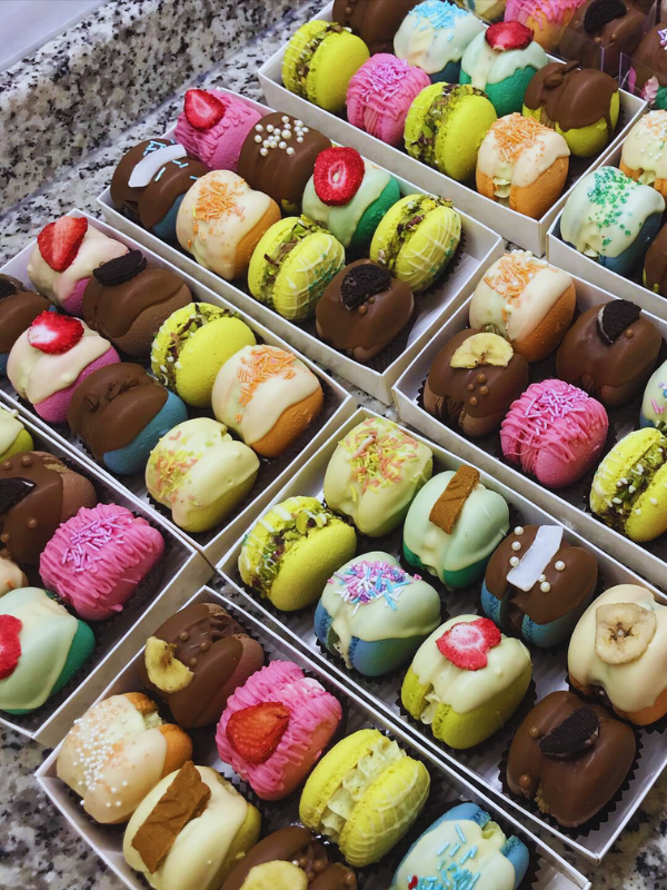 French McRon " Makaron Hediye Kutusu 900 Gr "İstanbul Özel Teslimat - Görsel 3