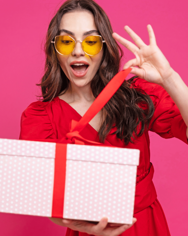 Kelebekli Kalp Tokmak Gift Kutu - Görsel 3